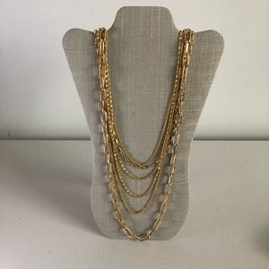 Gold Chained Necklace